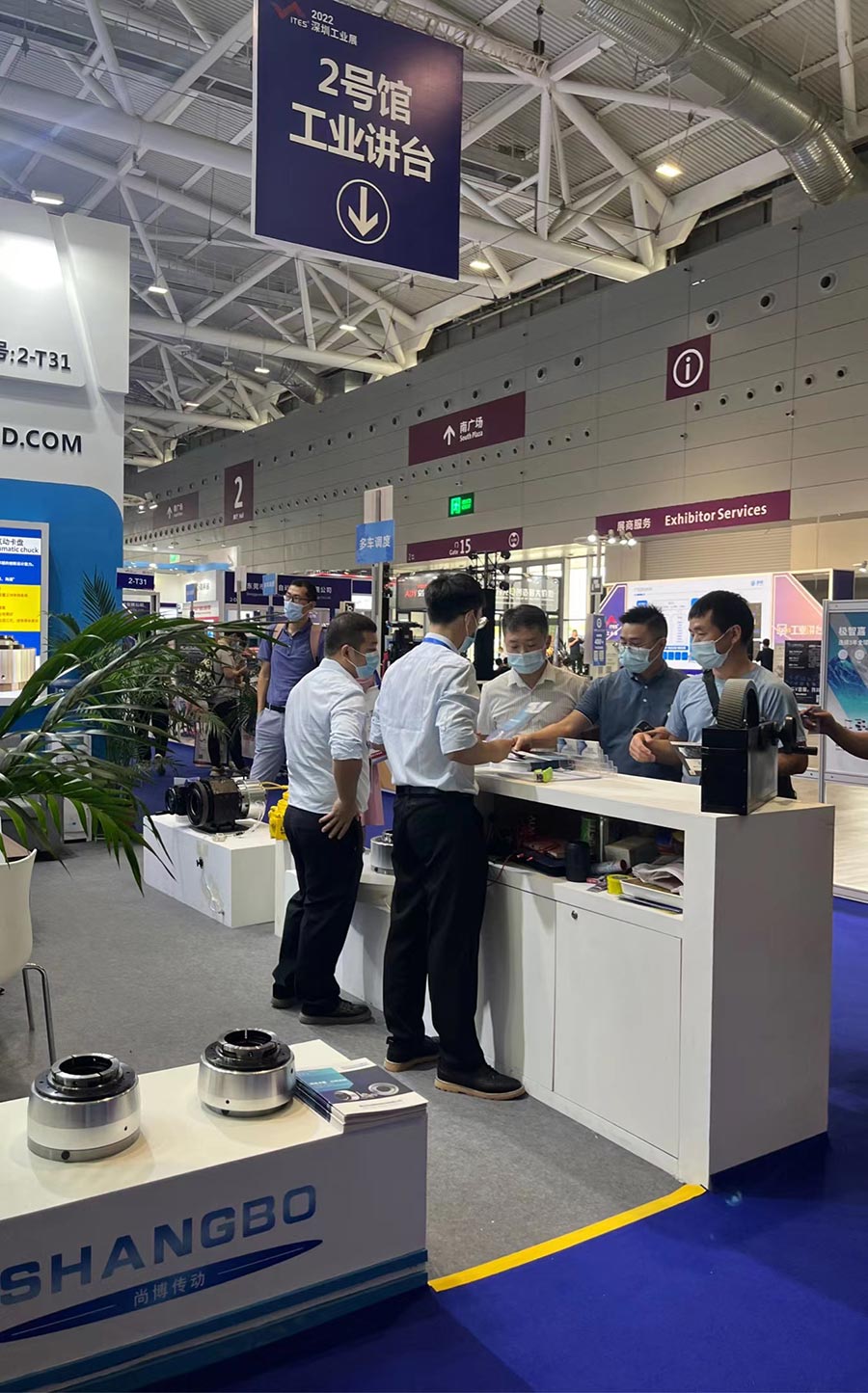 2022ITES深圳工业展展会现场第二天