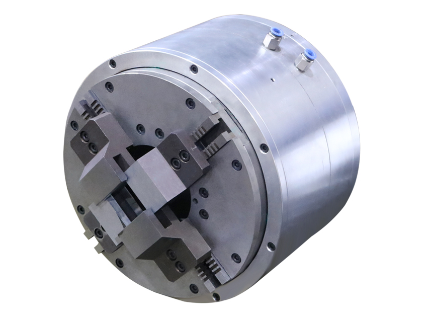 90万能卡盘 90通用激光切割卡盘 激光切管机气动卡盘